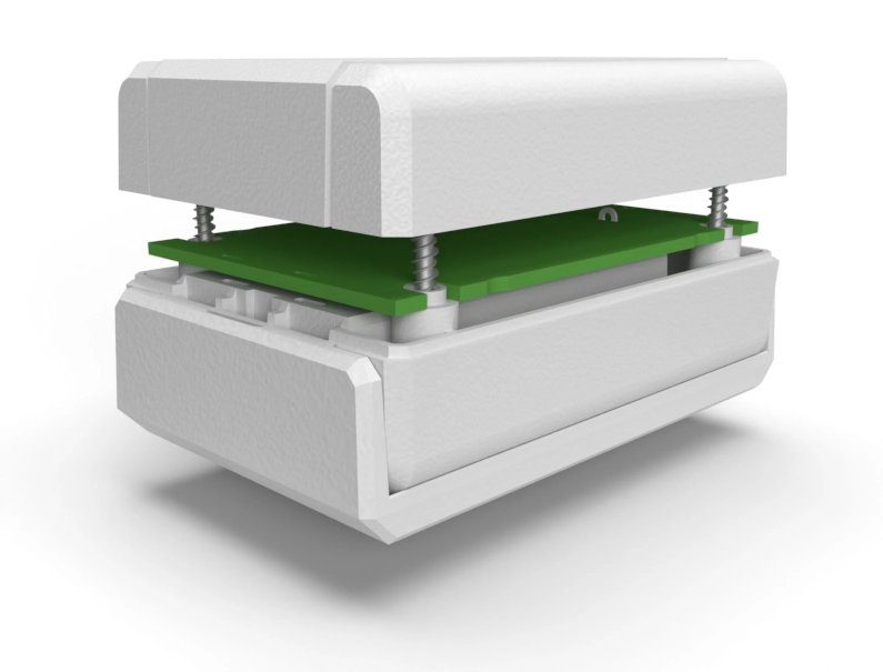 S1A-302112-K plastic electronics housing open